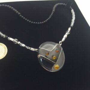 Collier-Médaillon ovale CRISTEB