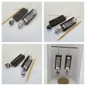 Boucles d'oreilles totem "muran2"